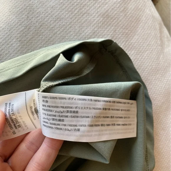 Abercrombie & Fitch Green Mini Dress - Picture 9 of 9